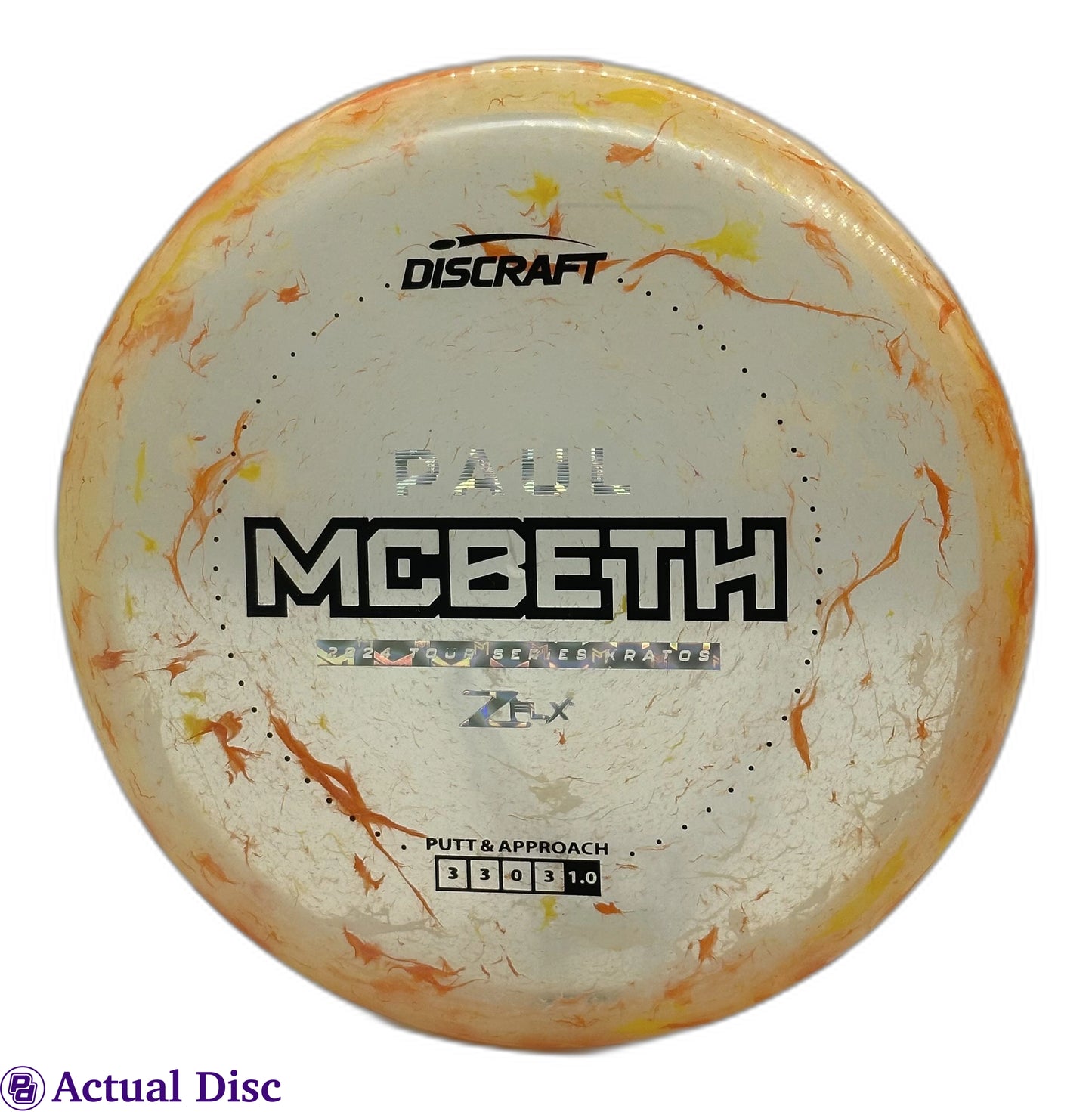 Paul McBeth 1. løb Kratos